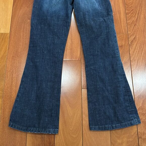Citizens Of Humanity 'Paloma 088 Stretch Low Waist Blue Flare Wide Leg Jeans 27 - Picture 7 of 14